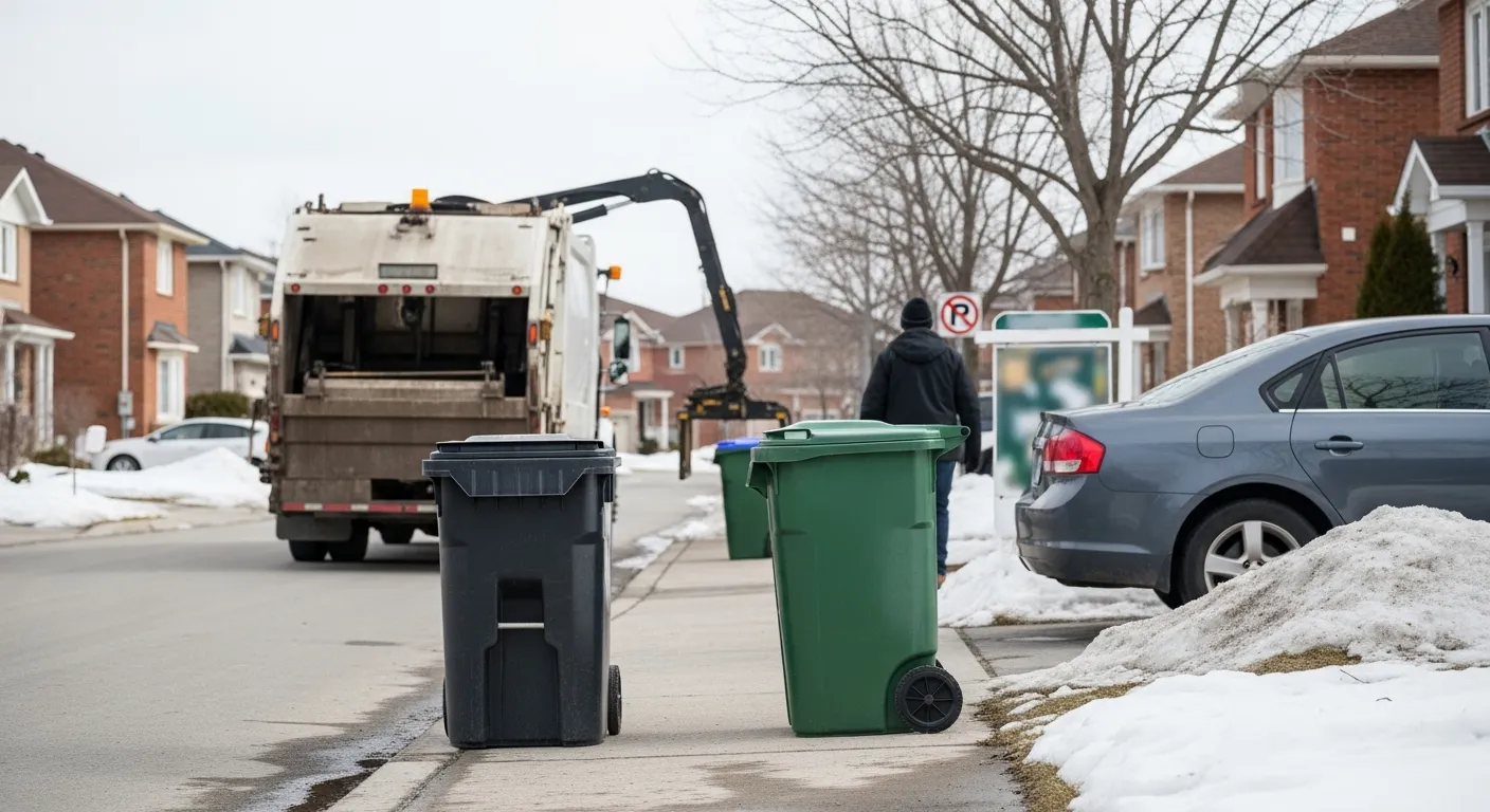 Waterloo Parcel Collection Waterloo Residents Adjust to New Automated Garbage Cart Collection ...